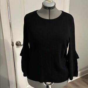 Talbots Black Women's sweater